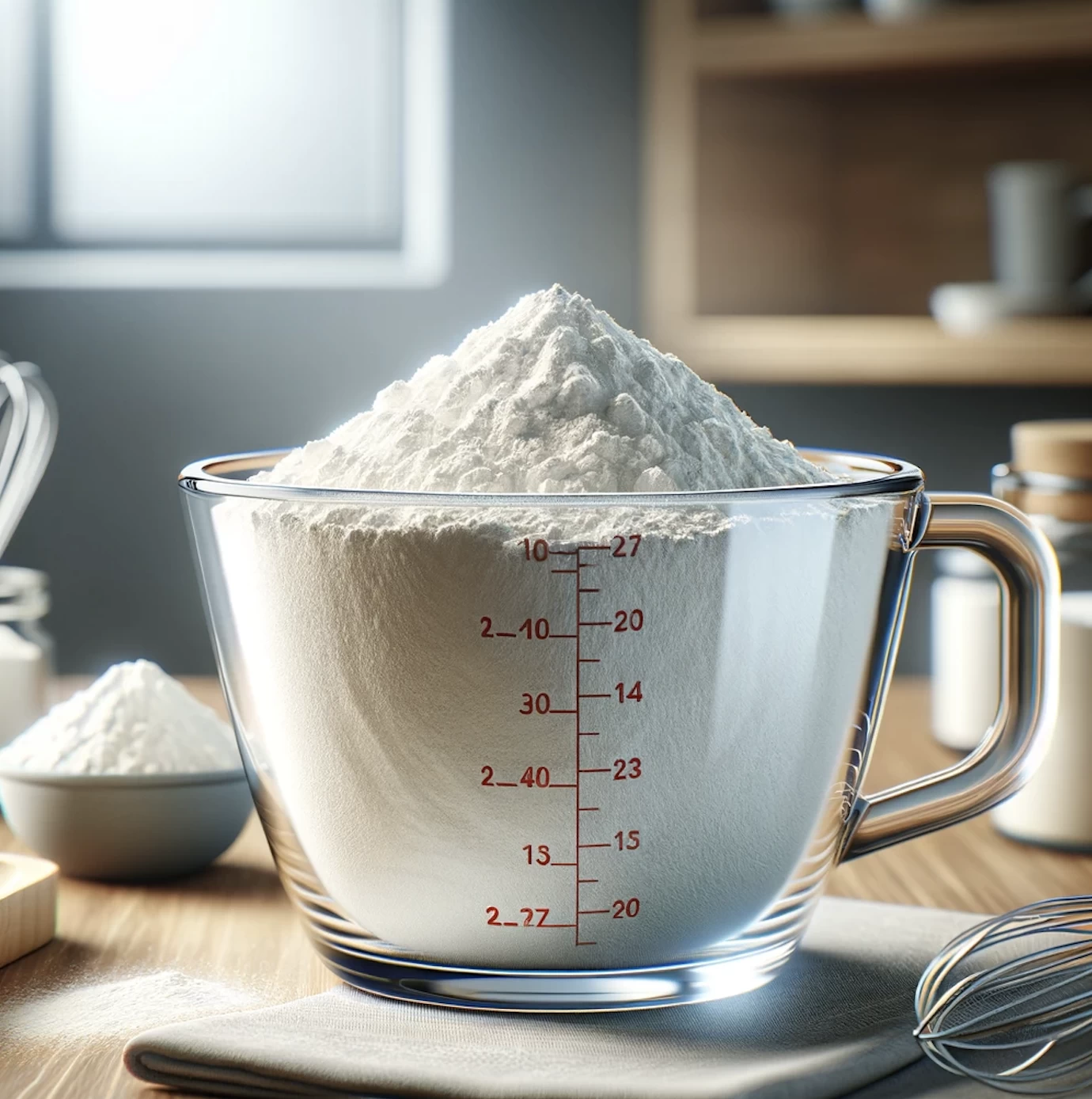 350 grams of flour in cups