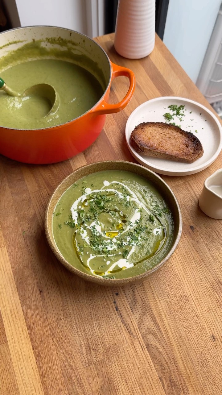 Super Greens Veggie Soup Recipe