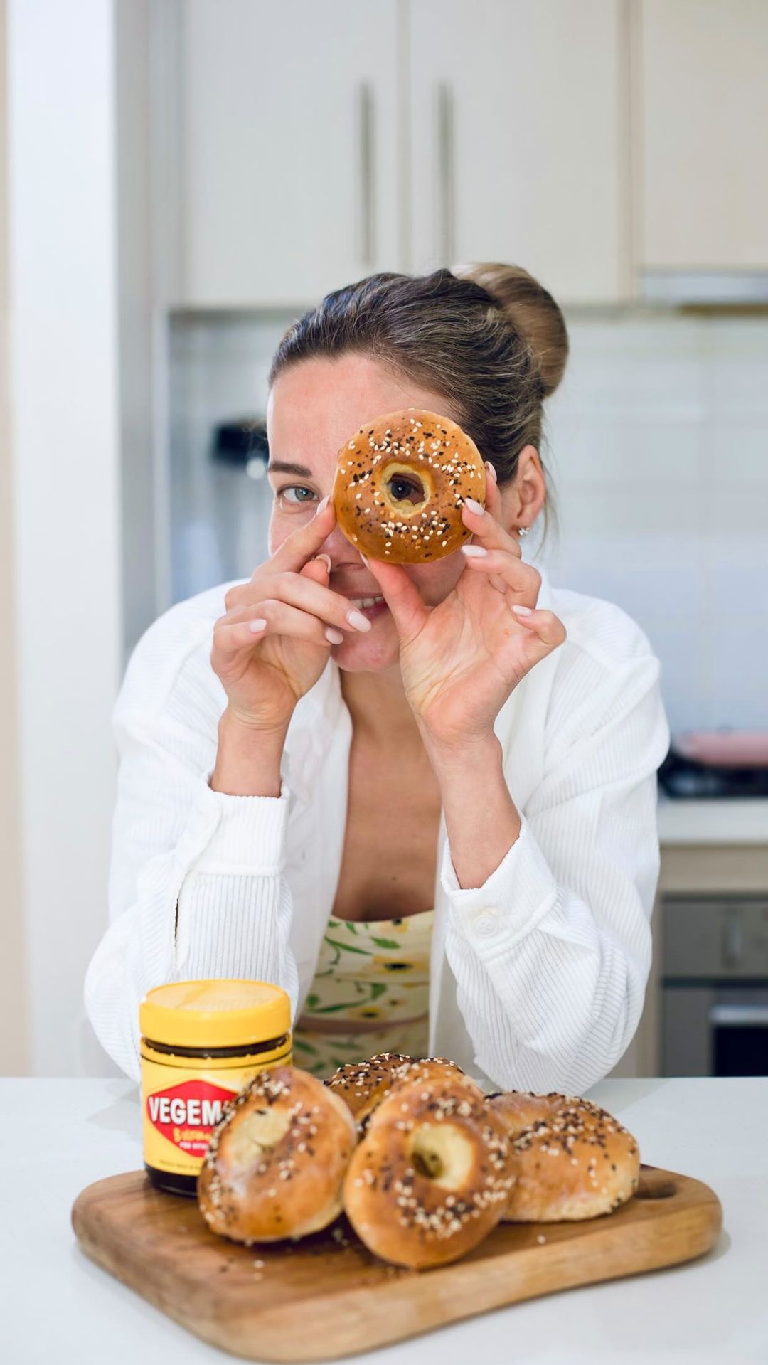 2 Ingredient Yoghurt Bagels