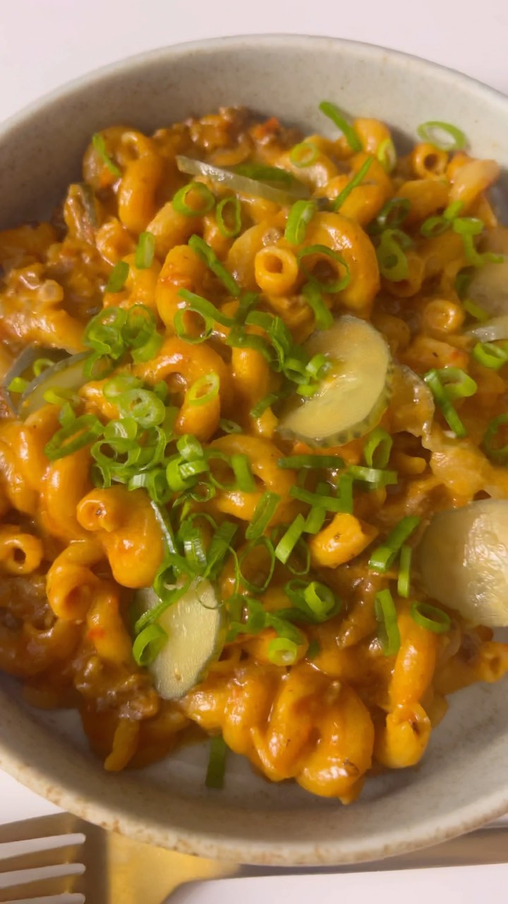 Cheeseburger Pasta