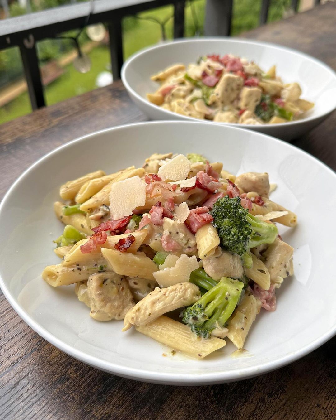 Bacon & Broccoli Chicken Alfredo