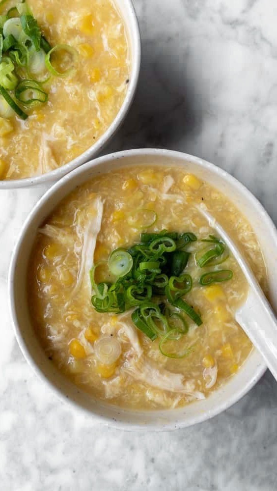 Fakeaway Chinese Chicken & Corn Soup