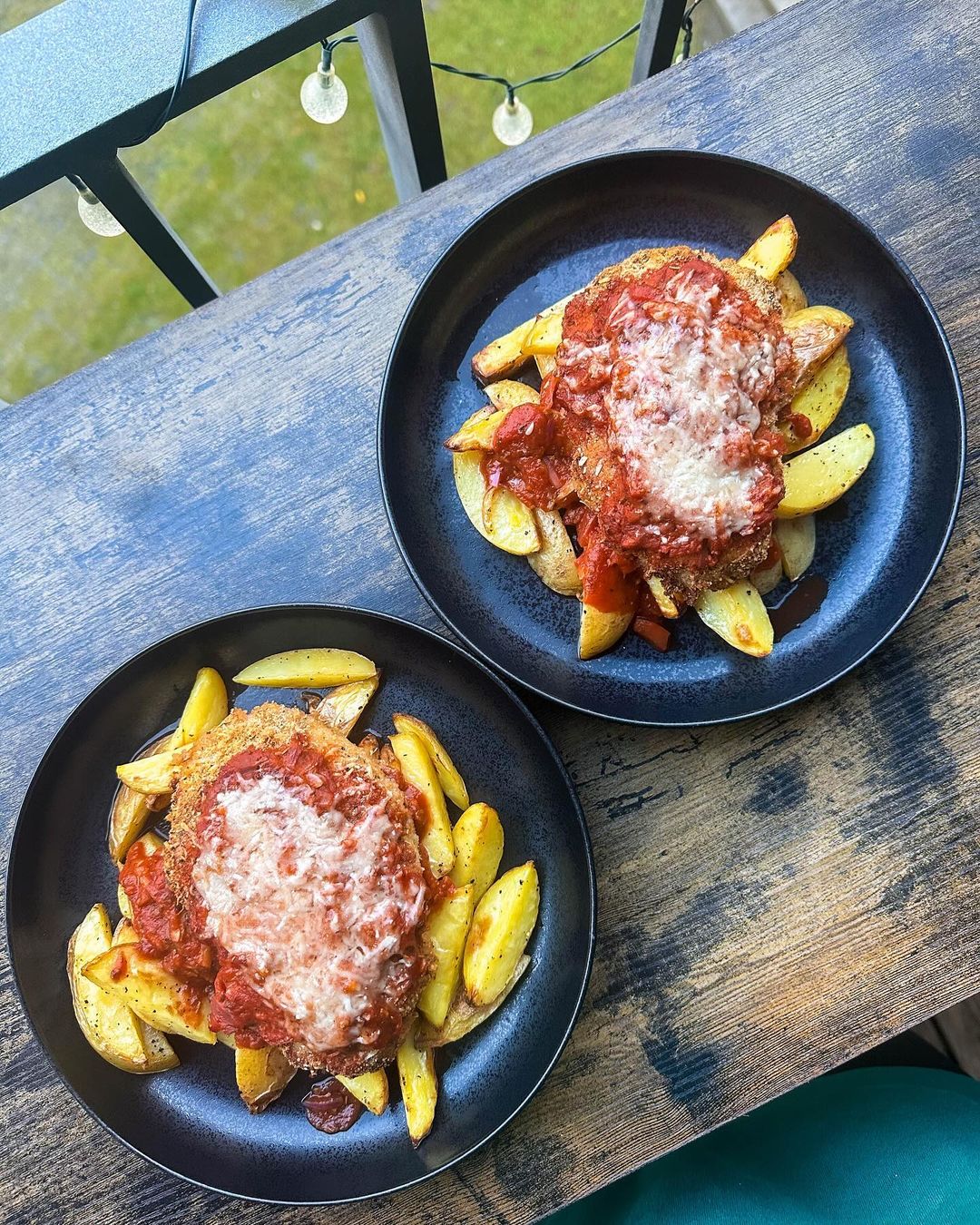 Parmigiana Topped Fries