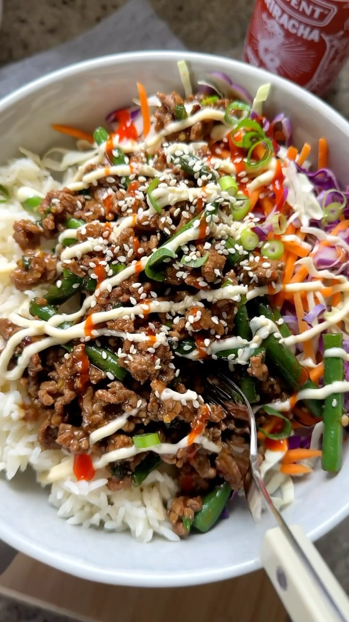 Honey Soy Beef Bowl