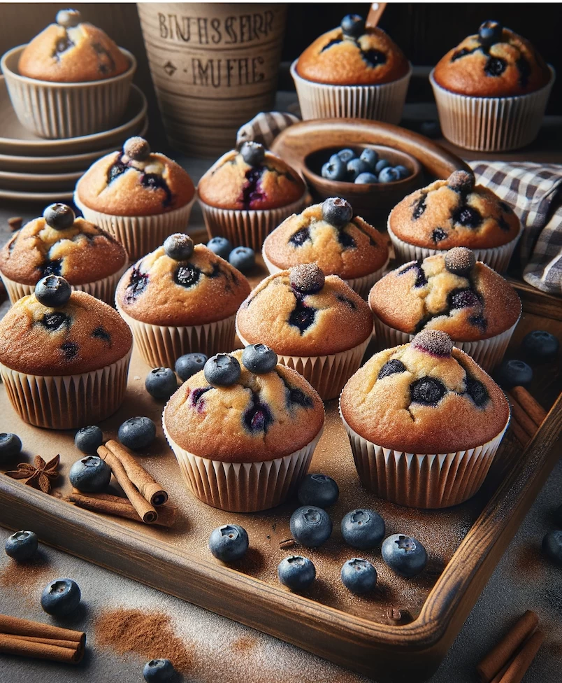 Alison Holst Blueberry Muffins