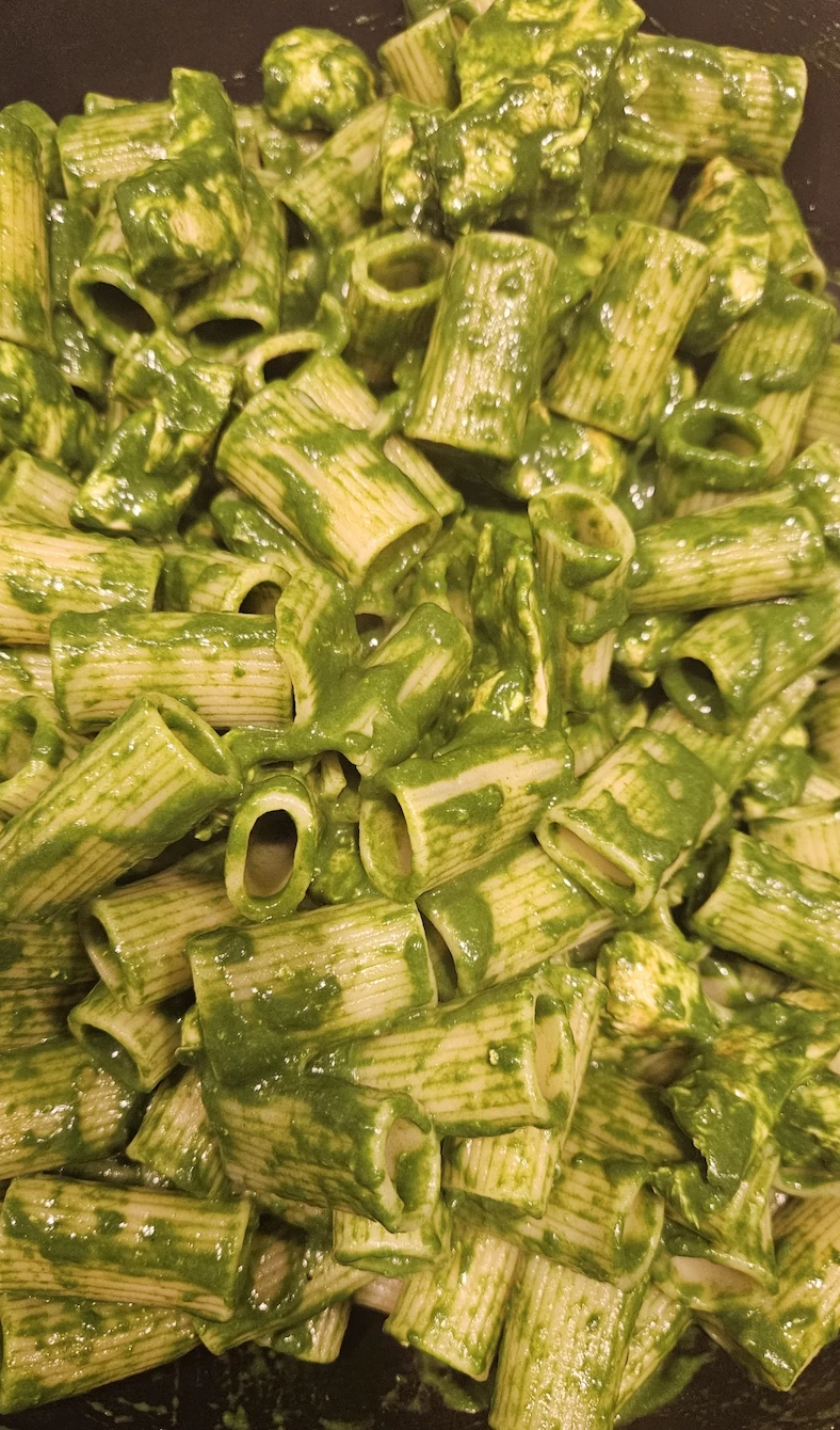 Spinach Pesto Pasta