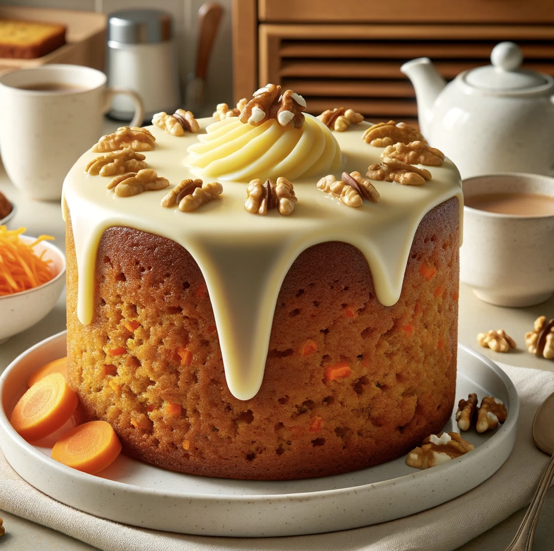 Alison Holst Microwave Carrot Cake