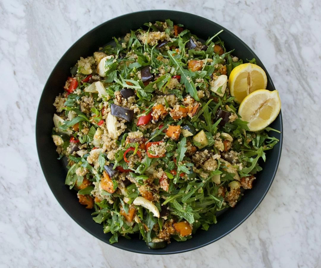 Quinoa and Roasted Vegetable Salad 